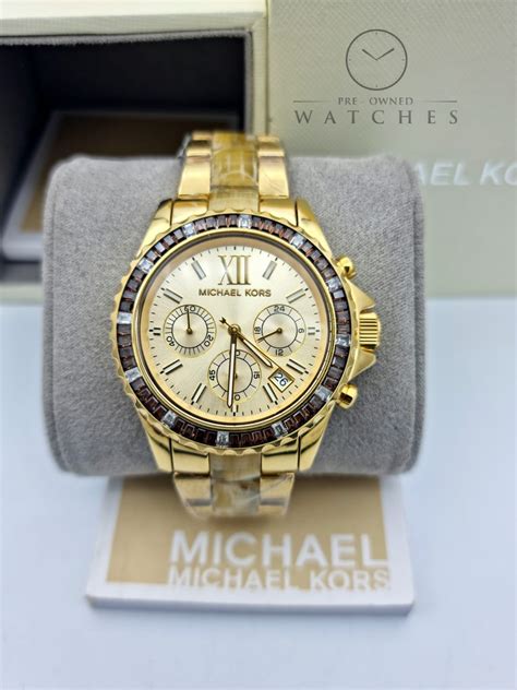 Michael Kors Everest Light Champagne Dial Gold